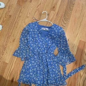Topshop petite floral romper